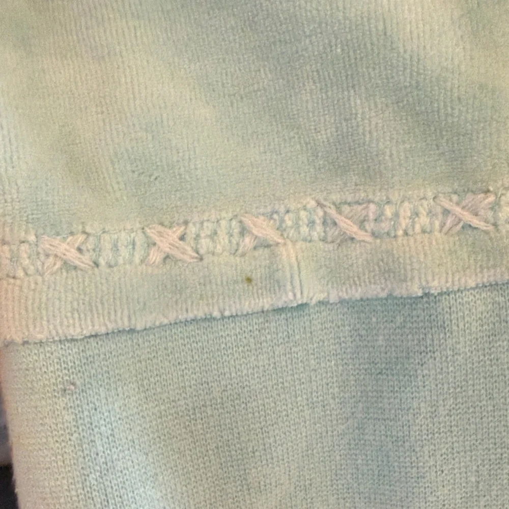 Women's Light Blue Cropped Jacket - Picture 3 of 6